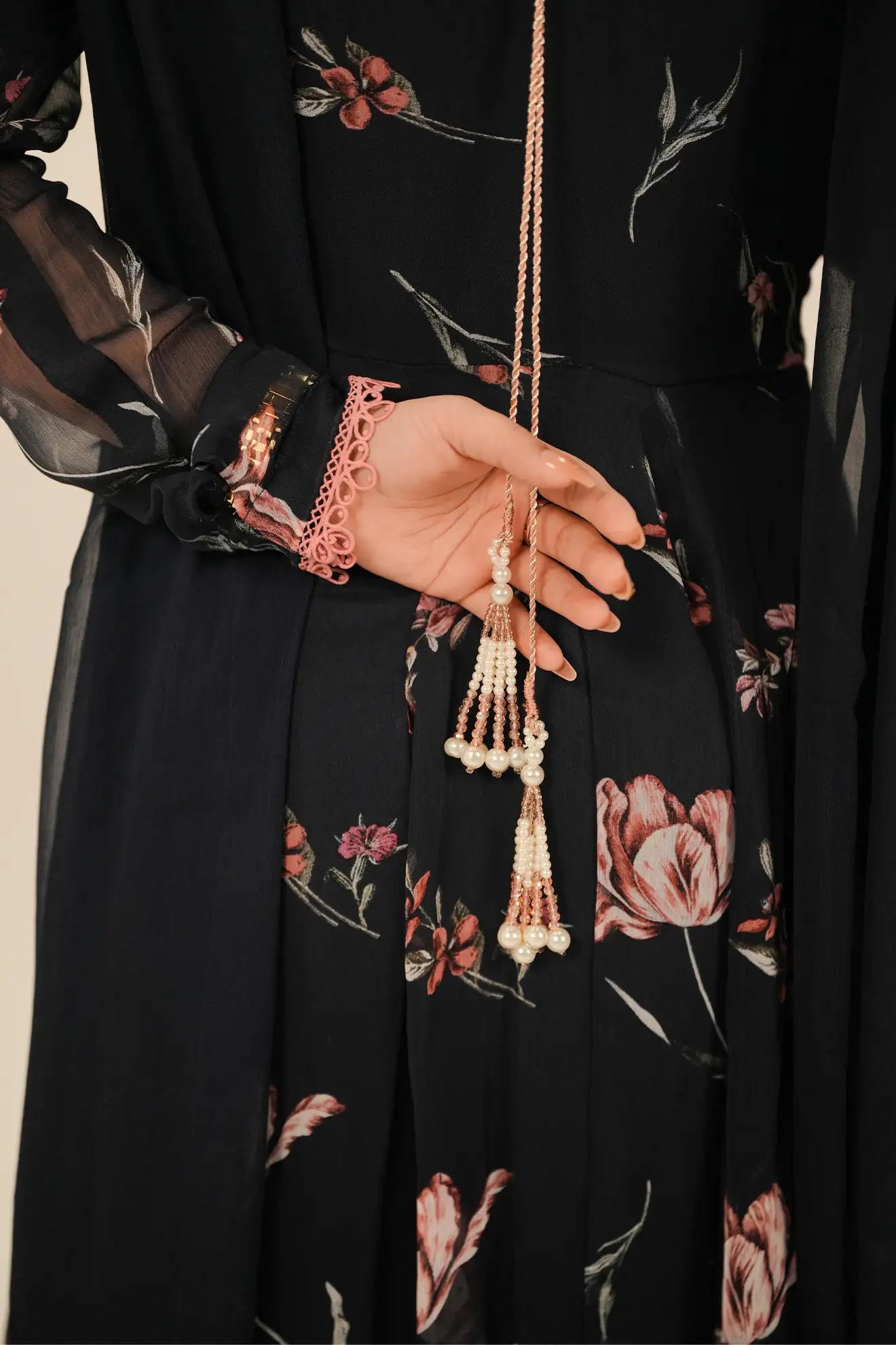 Twilight Garden – 3PC Printed Chiffon & Georgette Suit