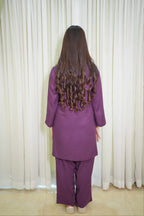 Violet Grace – 2PC Linen Stitched Suit