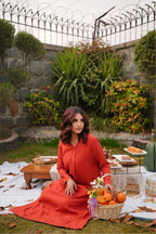 Clay Ember – 2PC Linen Stitched Suit